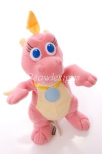 Playskool Dragon Tales FLYING Dragons CASSIE Plush